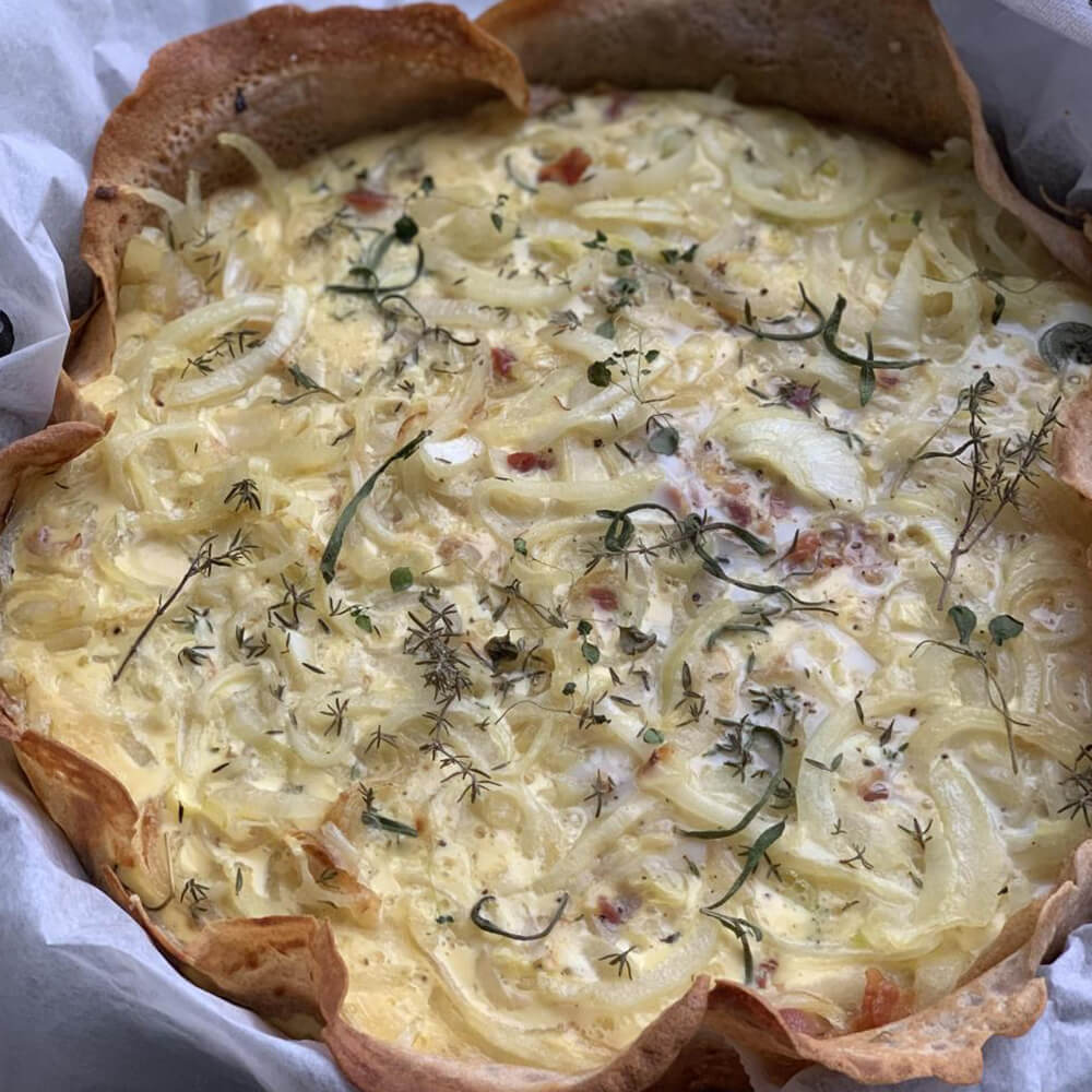 Galette med bokhvetepannekaker