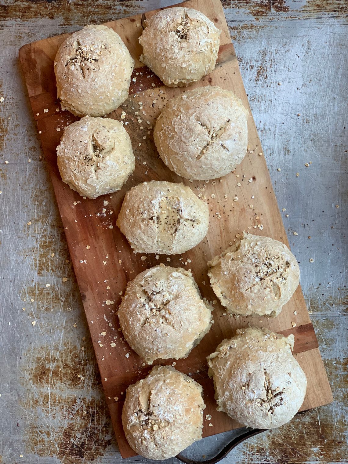 glutenfrie chia rundstykker