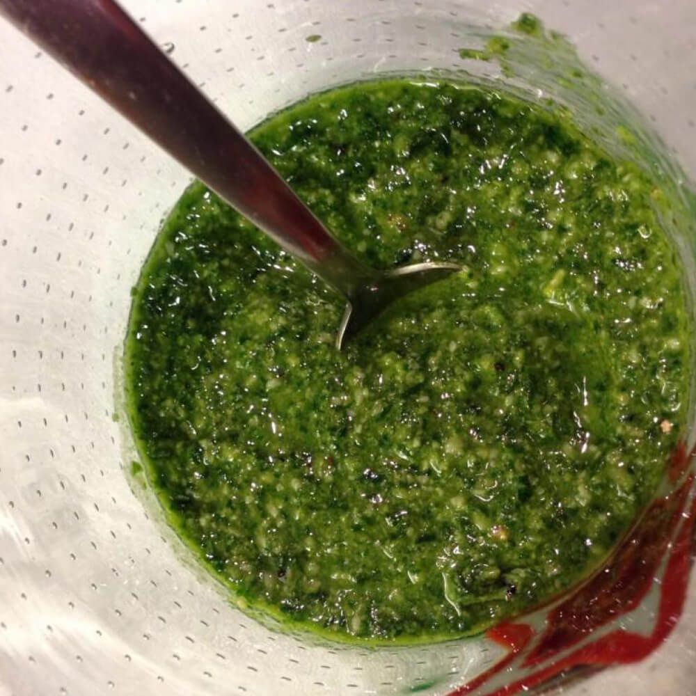 Hjemmelaget pesto