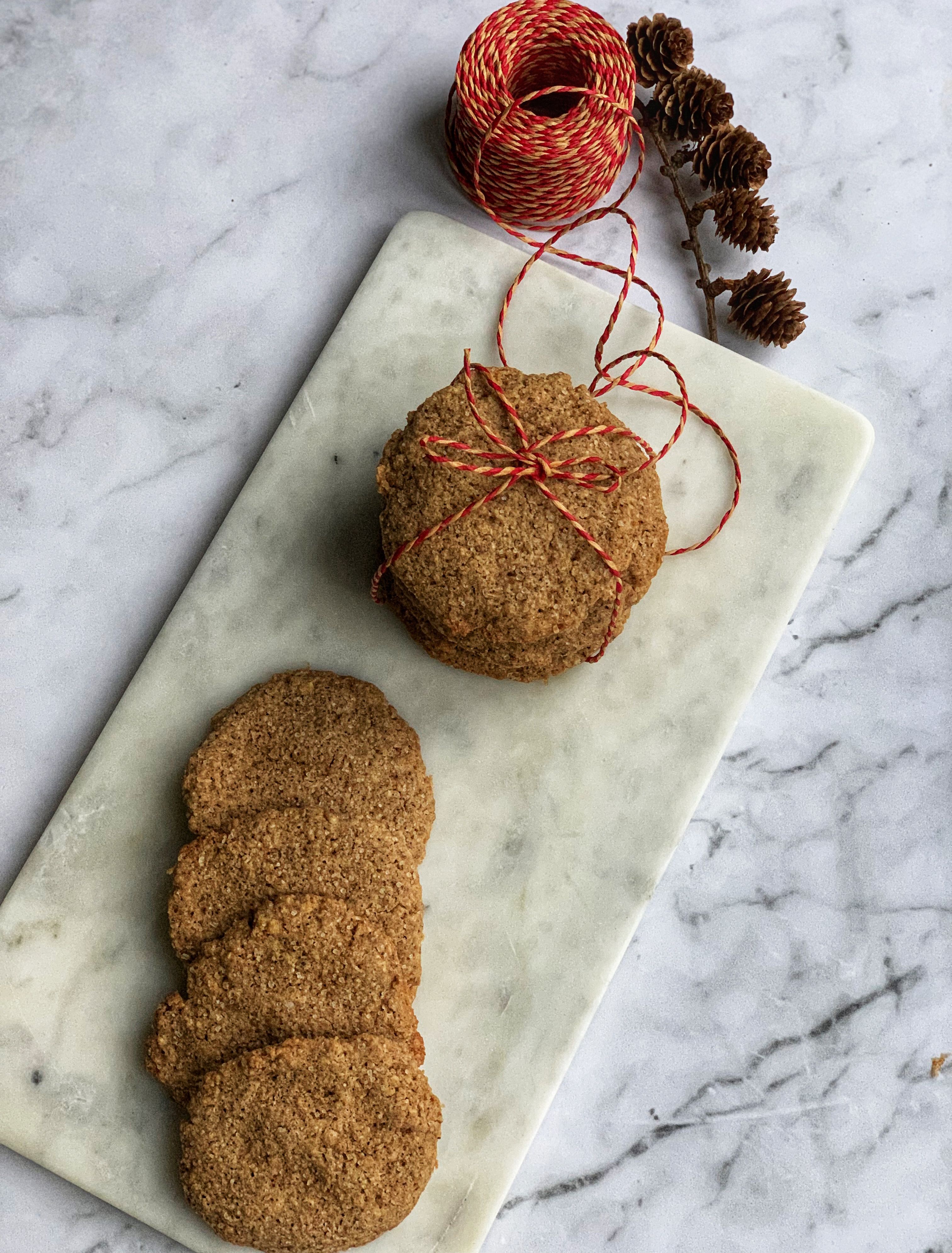 Glutenfrie pepperkake cookies