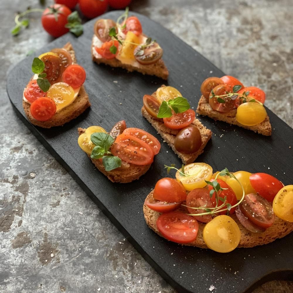 Glutenfrie bruschetta