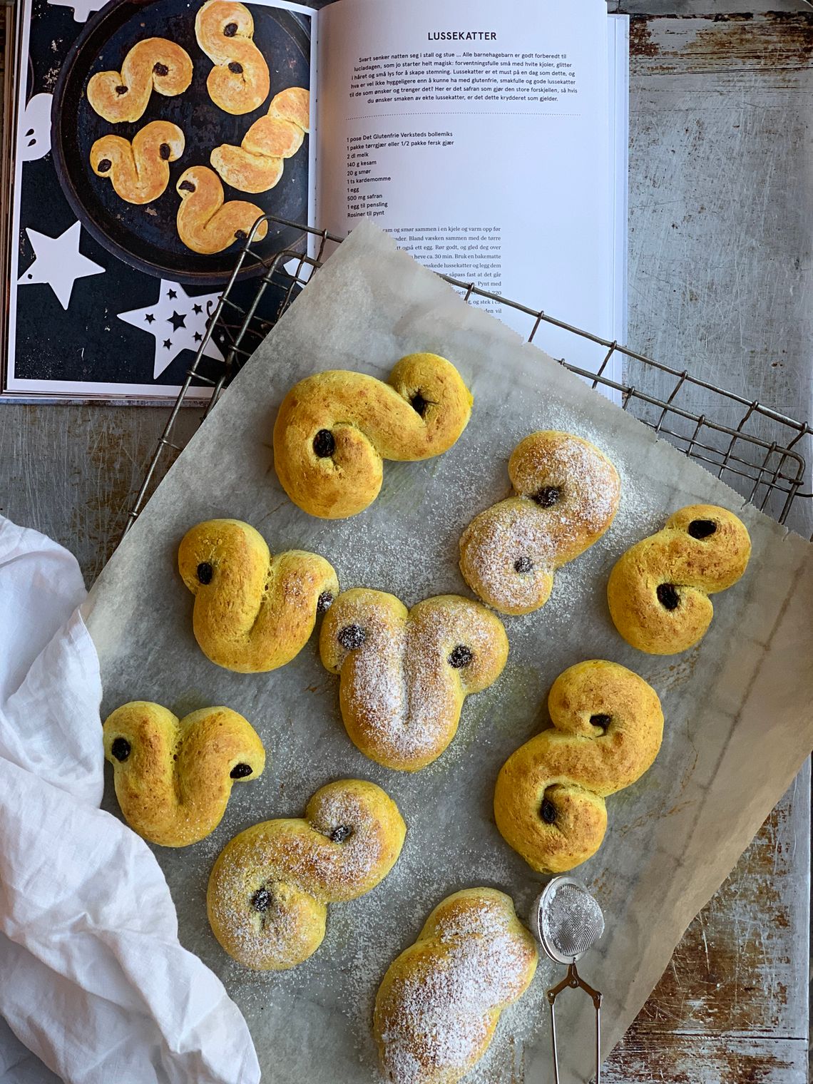 eltefrie lussekatter